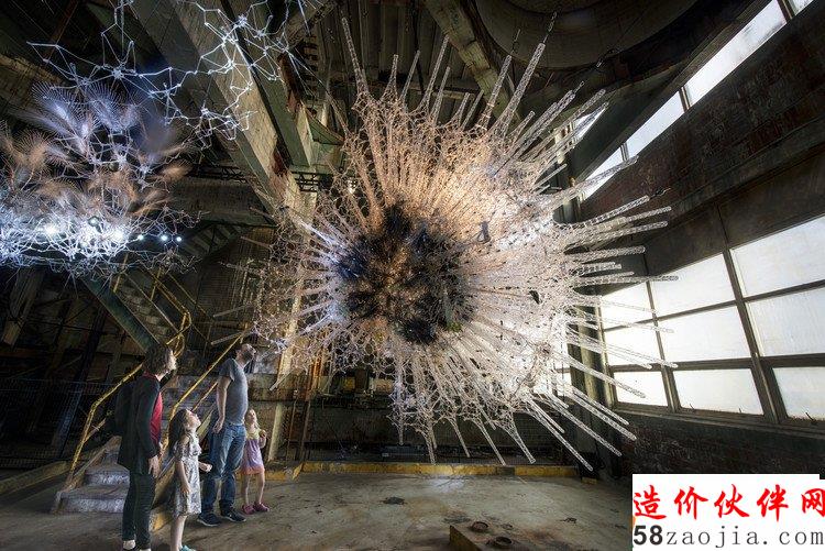 实体建构“Astrocyte”探究建筑能否进行思考和反馈,  Philip Beesley